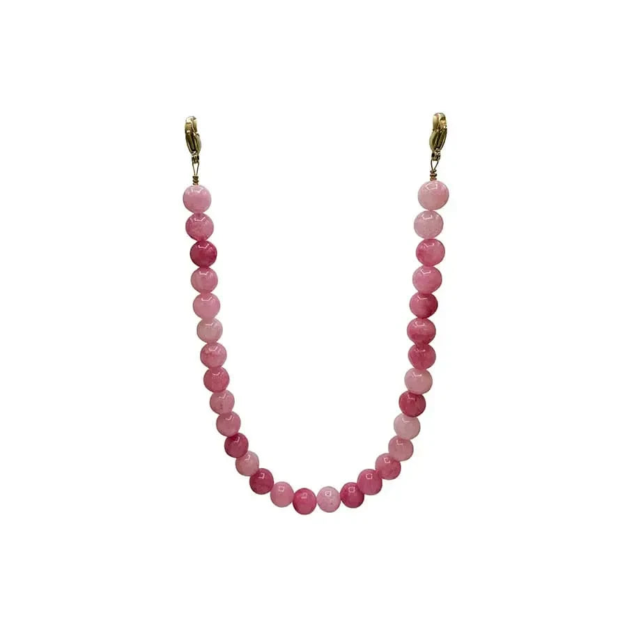 Louiz Telefoonkoord Roze jade