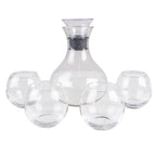 Karaf met Glazen 1740 ml / 375 ml Glas Waterkan