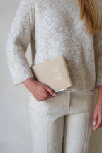 Leeff Notebook Nina taupe - Never forget how lovely you are