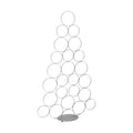 Ornament Ballymena Zilver 63x109 cm
