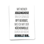 Met mijn joggingbroek - ansichtkaart 10 set