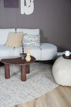 Vloerkleed Stone Donker Beige 417 - Kiezelvormig 200 x 280 cm