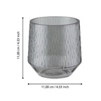 Windlicht Bezamby Smoke 14x14cm