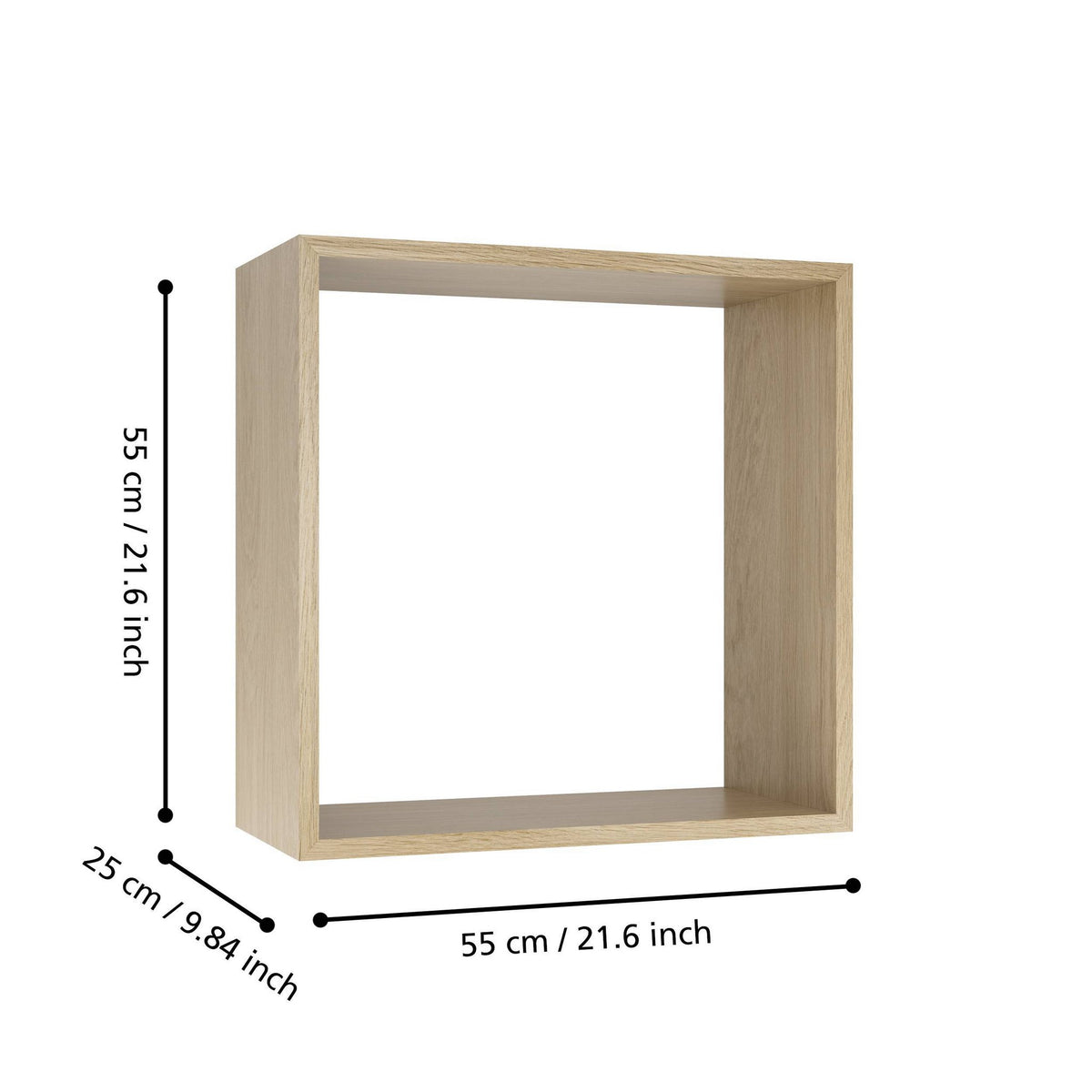 Plateau kujukuri Bruin 550x55x25 cm