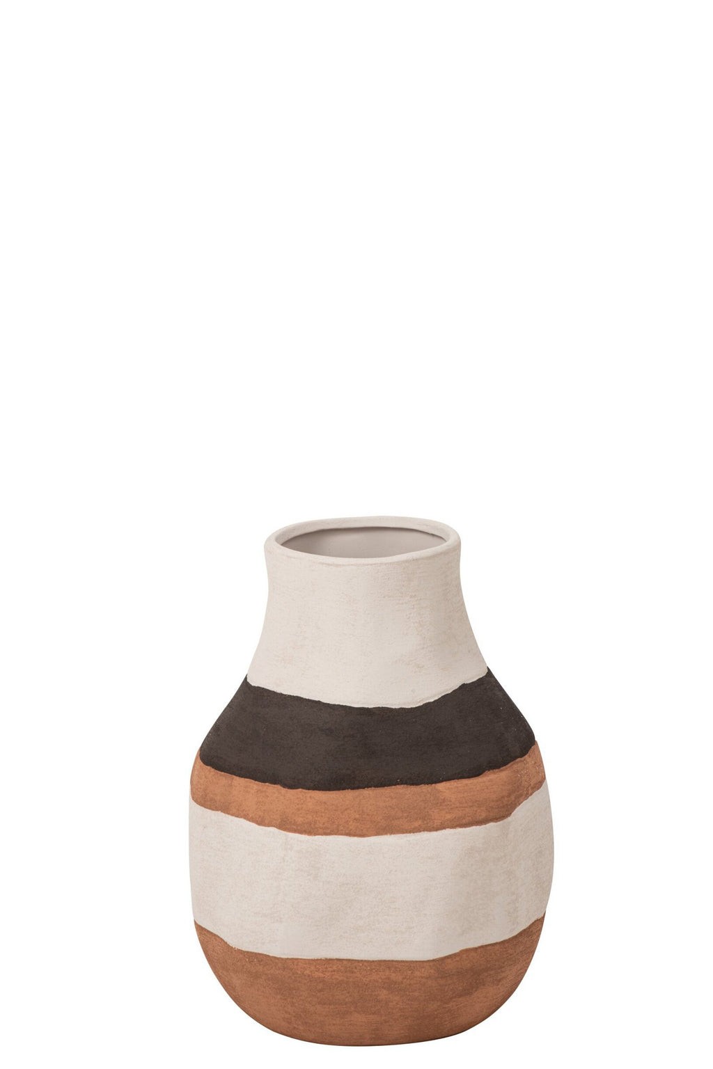 J-Line Vaas - steengoed - multikleur - medium