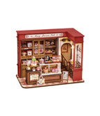 Robotime, DIY Huisje, Honey Dessert Talk met LED verlichting, DG168, 23x13,5x17,3cm