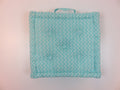 Fine Zigzag stoelkussen blauw 40x40cm+8cm