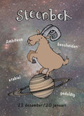 Steenbok-ansichtkaart