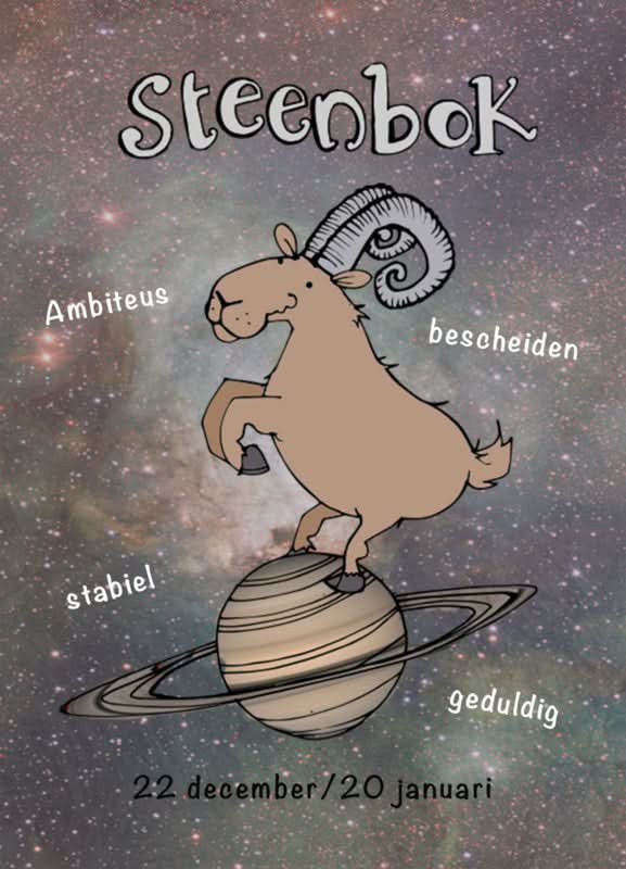 Steenbok-ansichtkaart