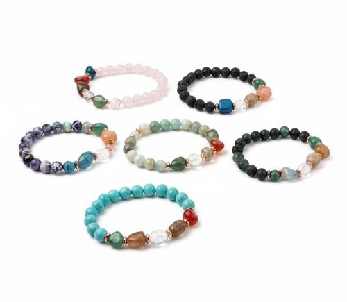 Feng Shui Meditatie natuursteen armband met Turquoise