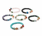 Feng Shui Meditatie natuursteen armband met Turquoise