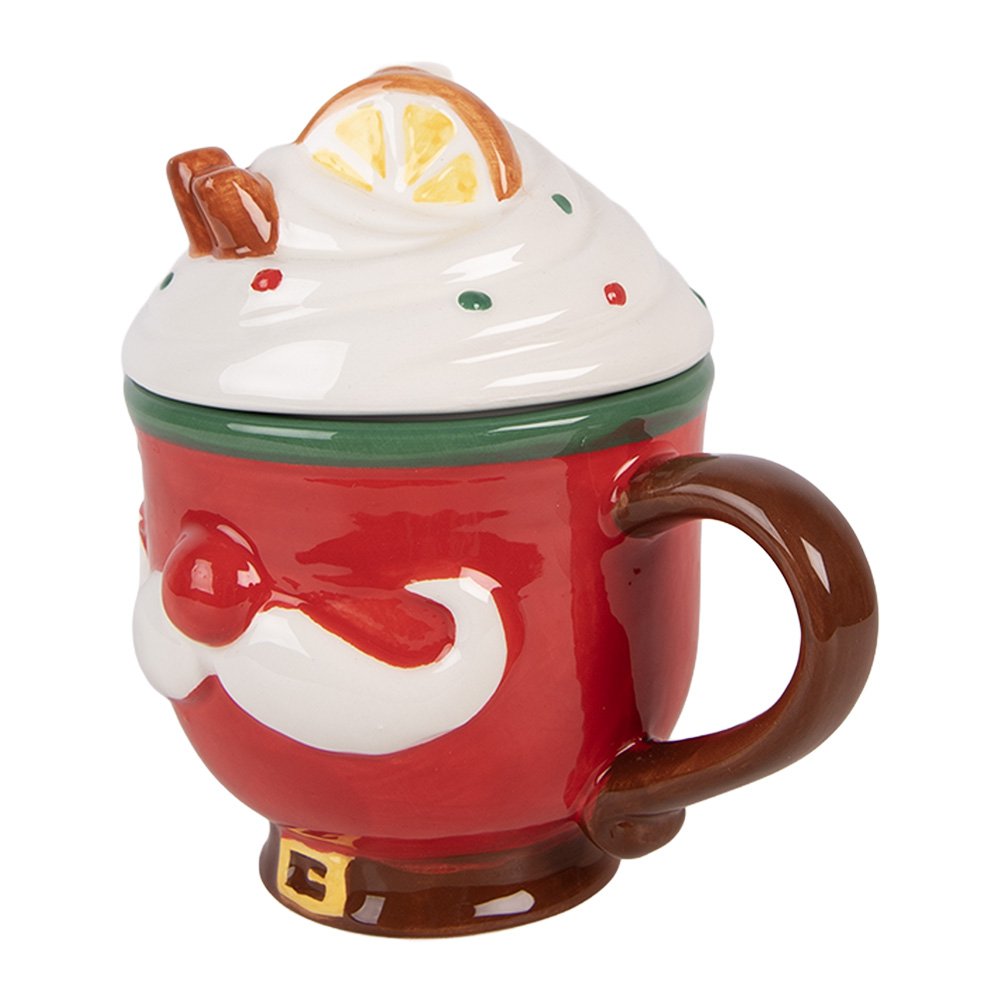 Mok 350 ml Rood Keramiek