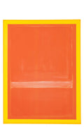 J-Line wanddecoratie Modern - canvas - fluo oranje