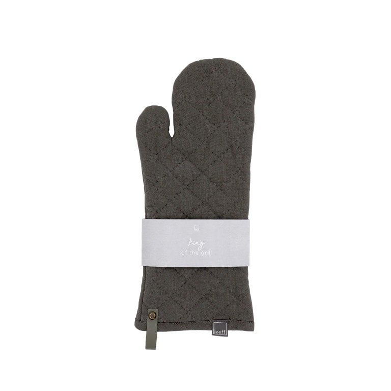 Leeff Oven Glove Olivia Grey - King of the grill