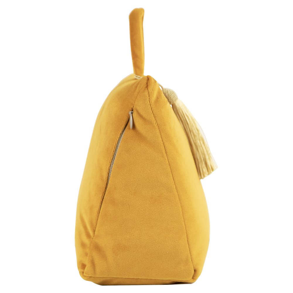 Deurstopper fluweel honing 18cm