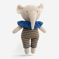 Gebreide speelgoed, babycadeau, olifantenpim