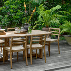 Verano teakhouten tuinstoel - Naturel