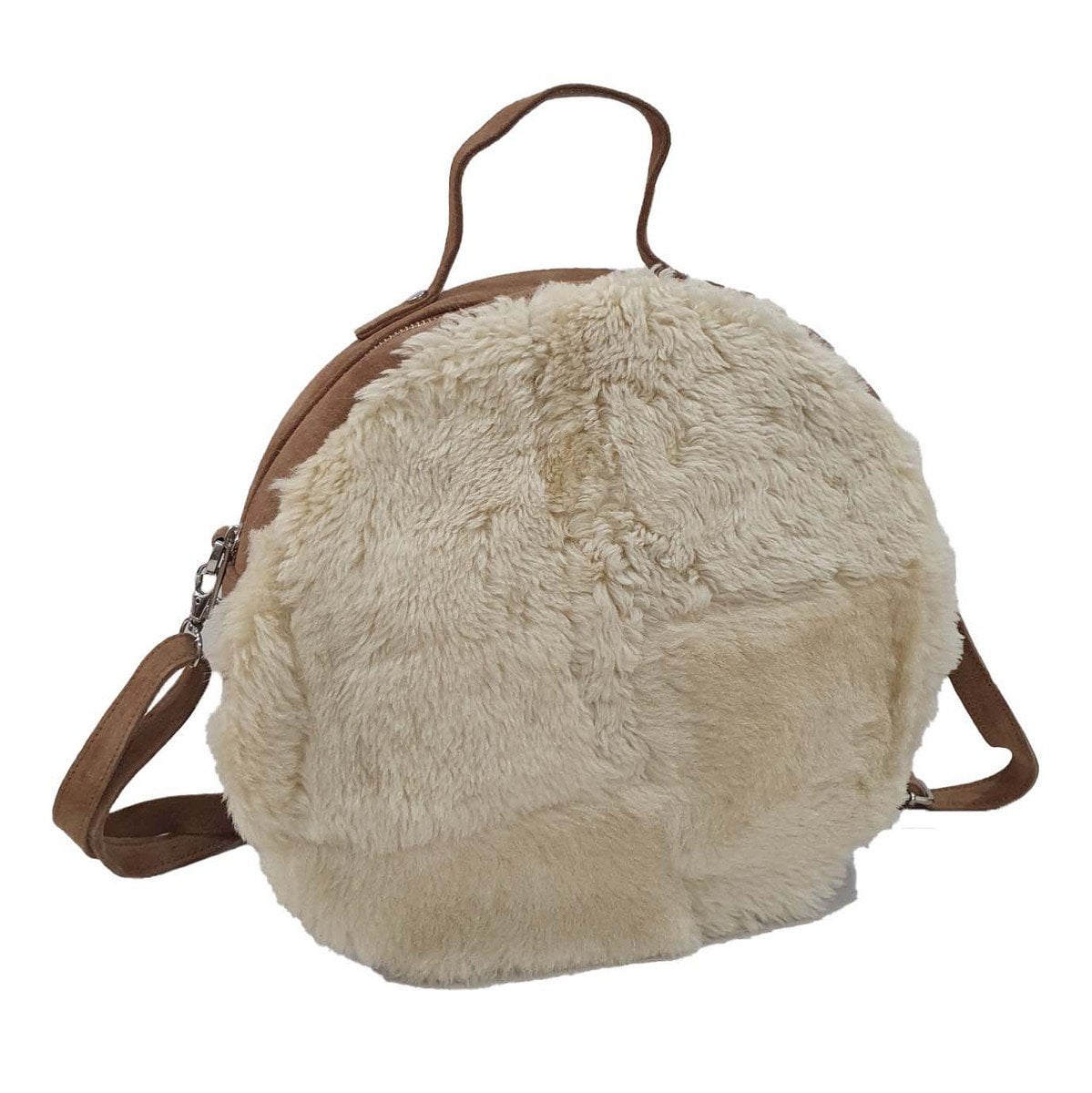 Schaap Wit Crossbody tas uni 30x28x7cm (ovisaries)