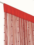 Helena Pearls Draadgordijn rood/rood 90x250cm