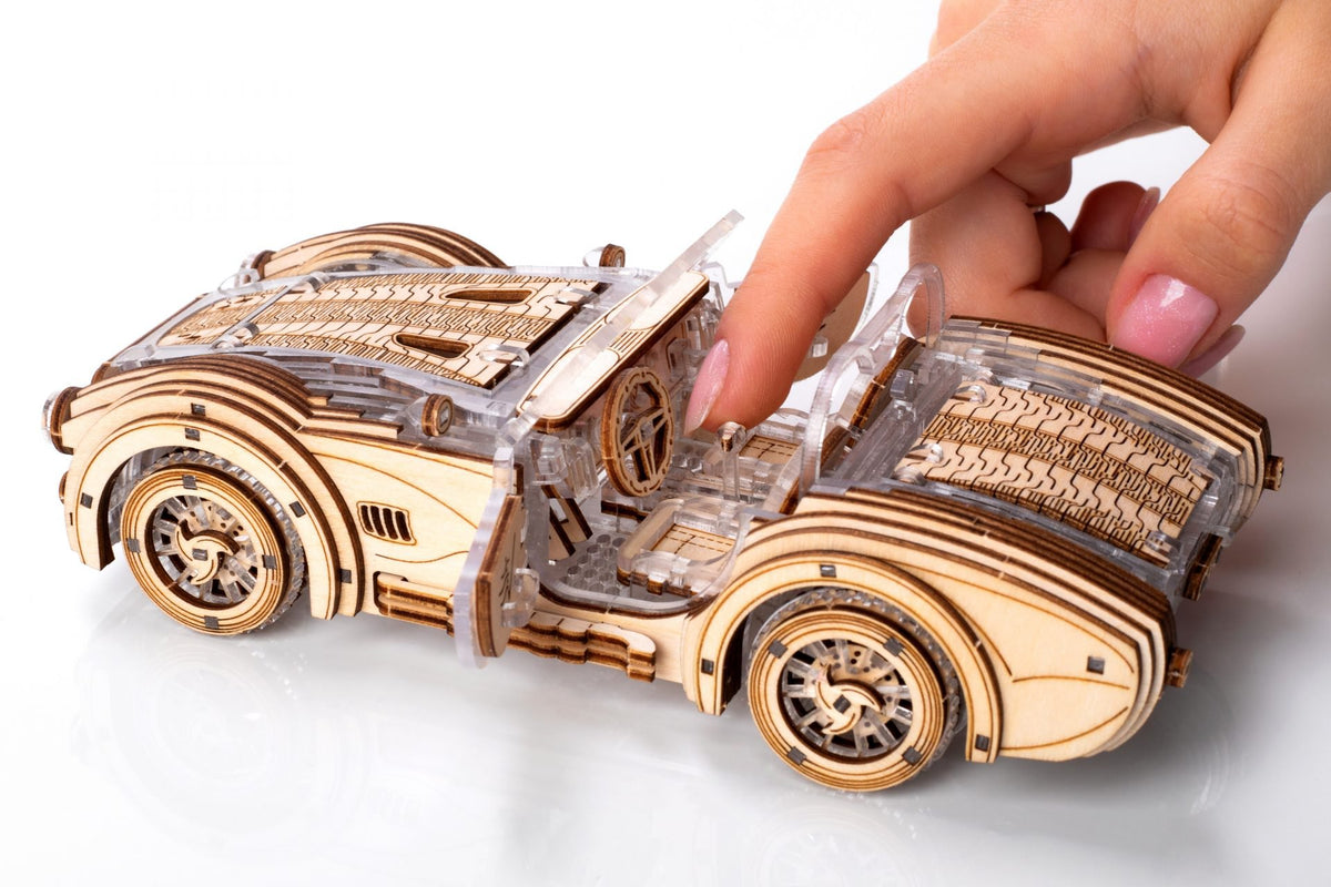 Veter Models 3D Modelbouwpakket, Speedster V2, AKV-02 16,4x8x5,5cm