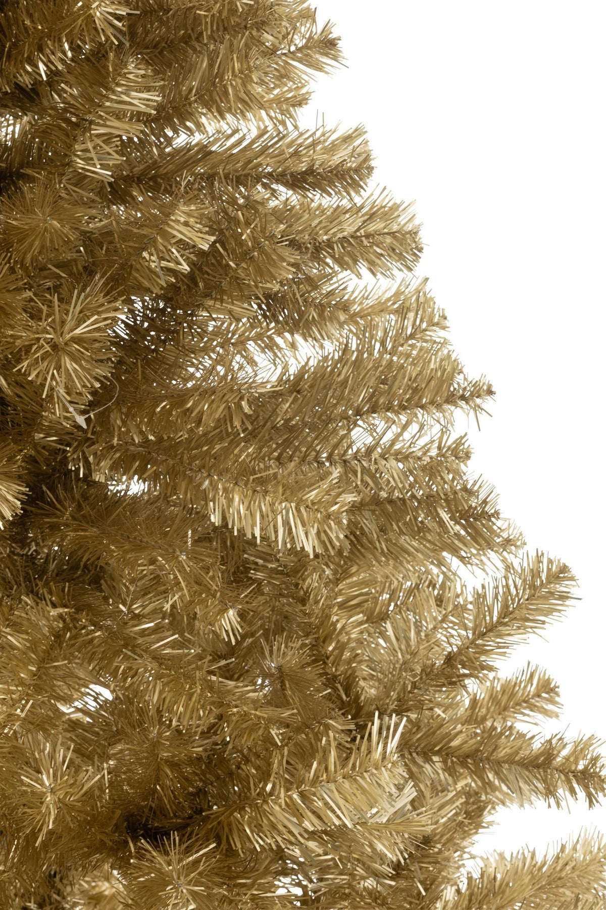J-Line kerstboom - kunststof - goud - M