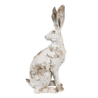 Beeld Konijn 47 cm Beige Polyresin Paasdecoratie