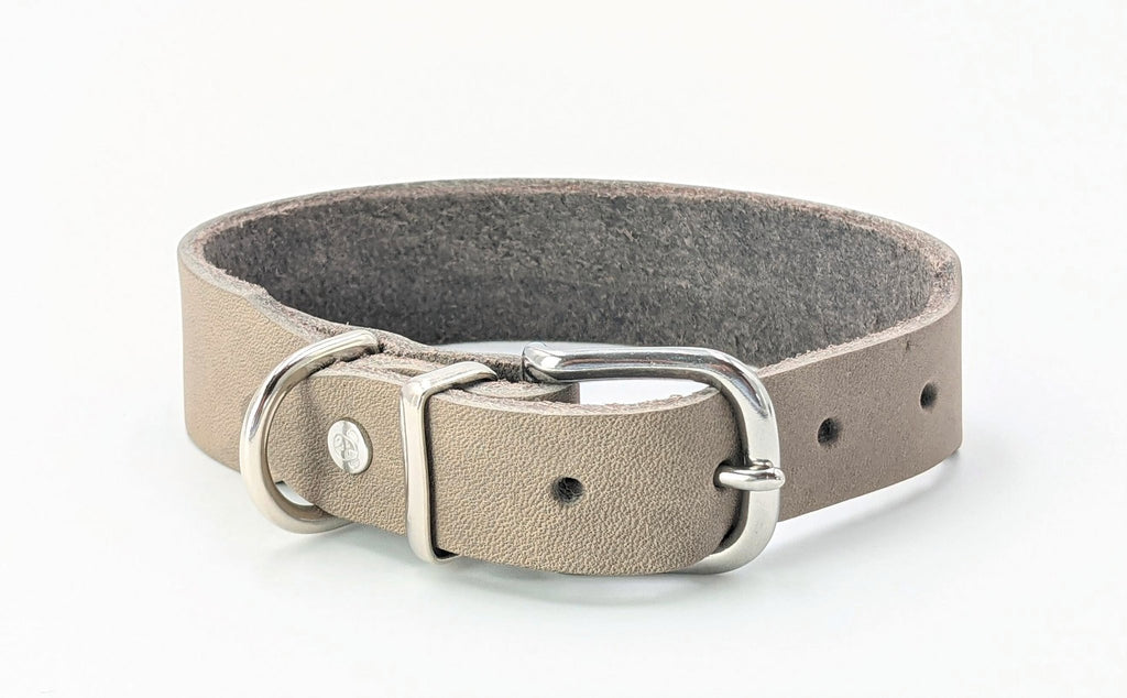Giro leren halsband voor honden