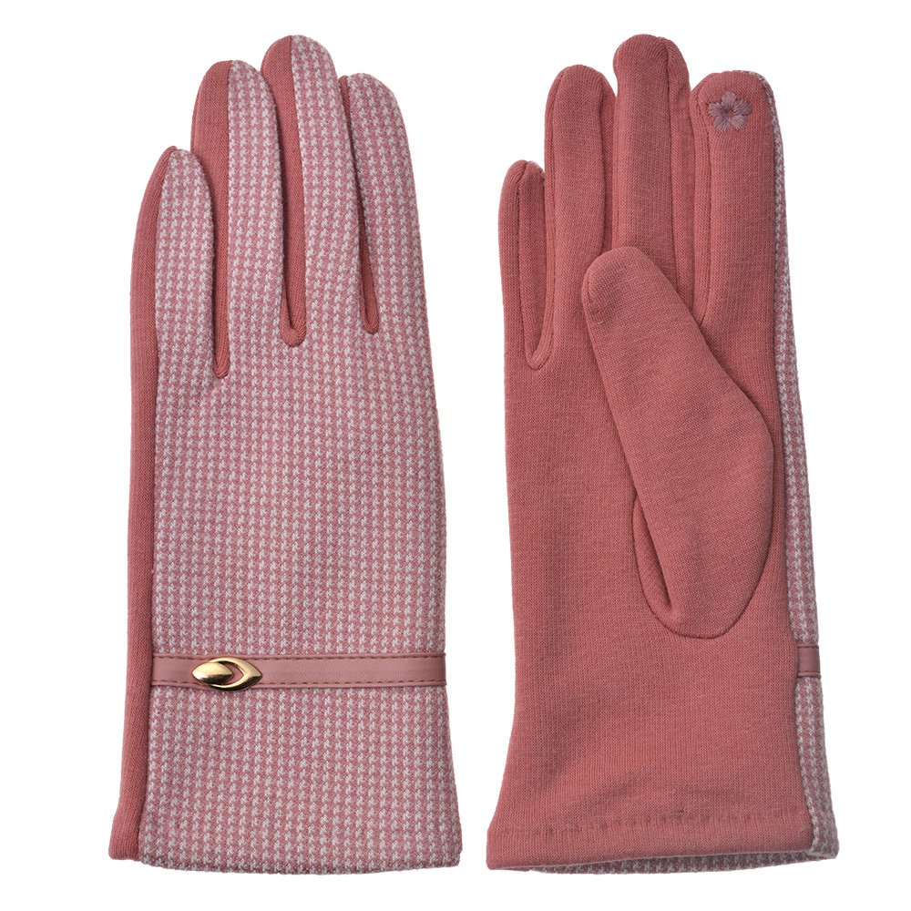 Handschoenen Winter 8x24 cm Roze Polyester