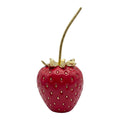 Decoratie Aardbeien Rood Kunststof