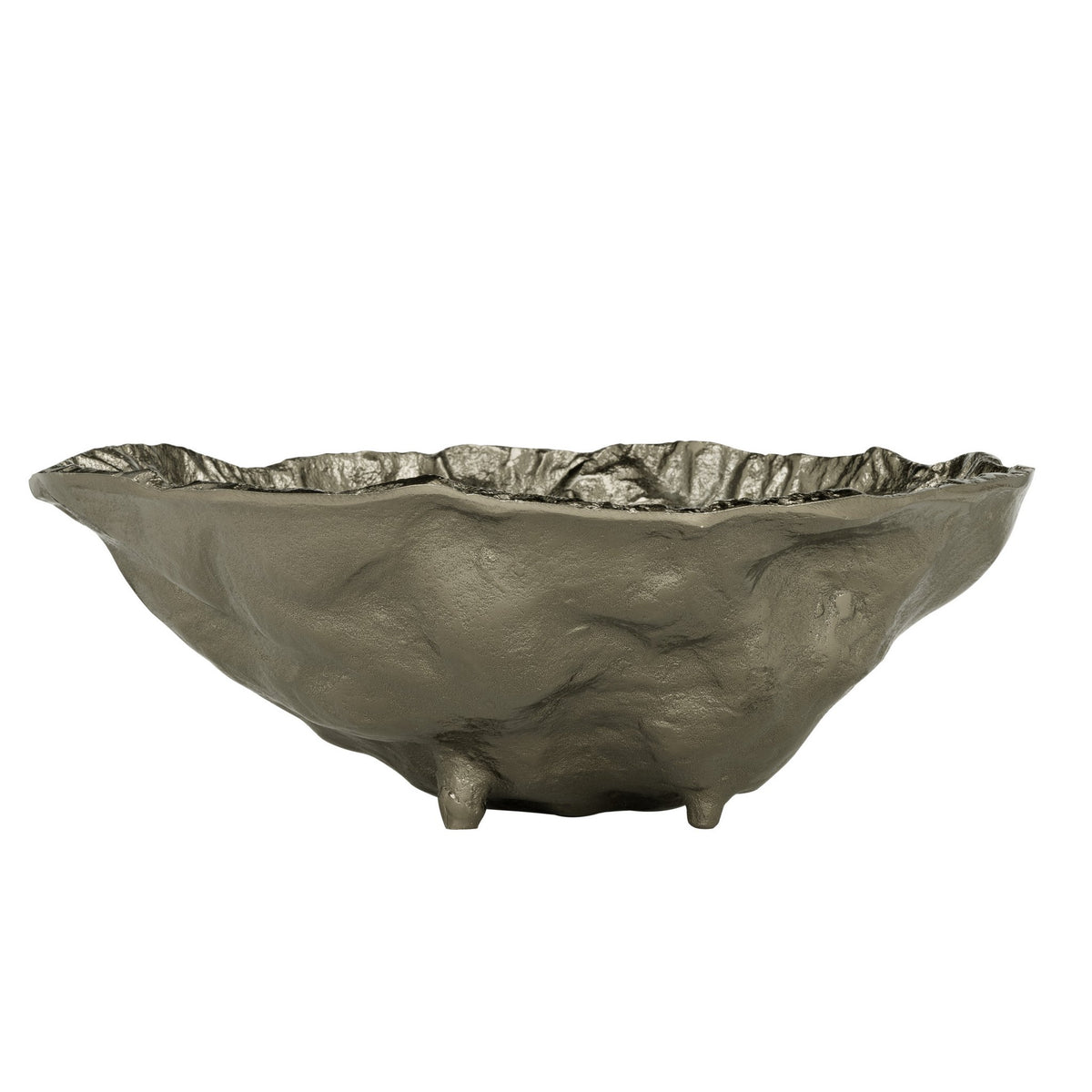 Schaal Sakalava Goud 37x13 cm
