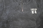 LewyLou NO4 Sweater zwart met logo