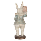 Decoratie Beeld Konijn 29 cm Beige Kunststof