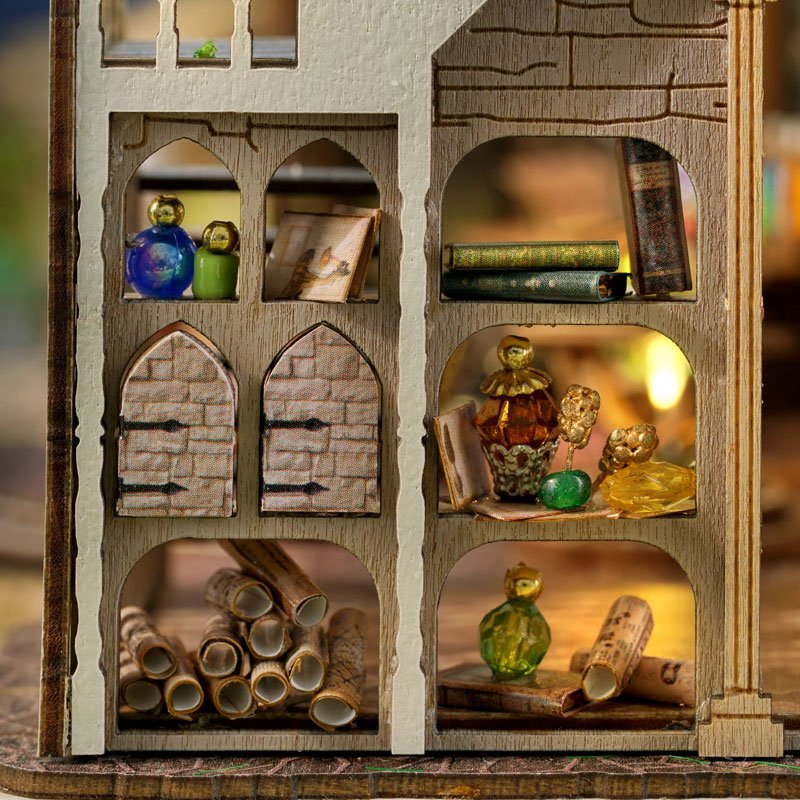 Cutebee, 3D DIY Huisje, Magic House, LV-03B, 22,8x16,2x22,5cm