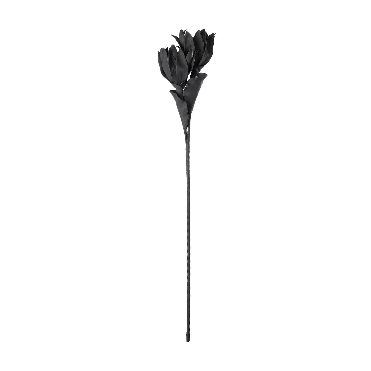 Kunstbloem Molave Zwart 28x90cm