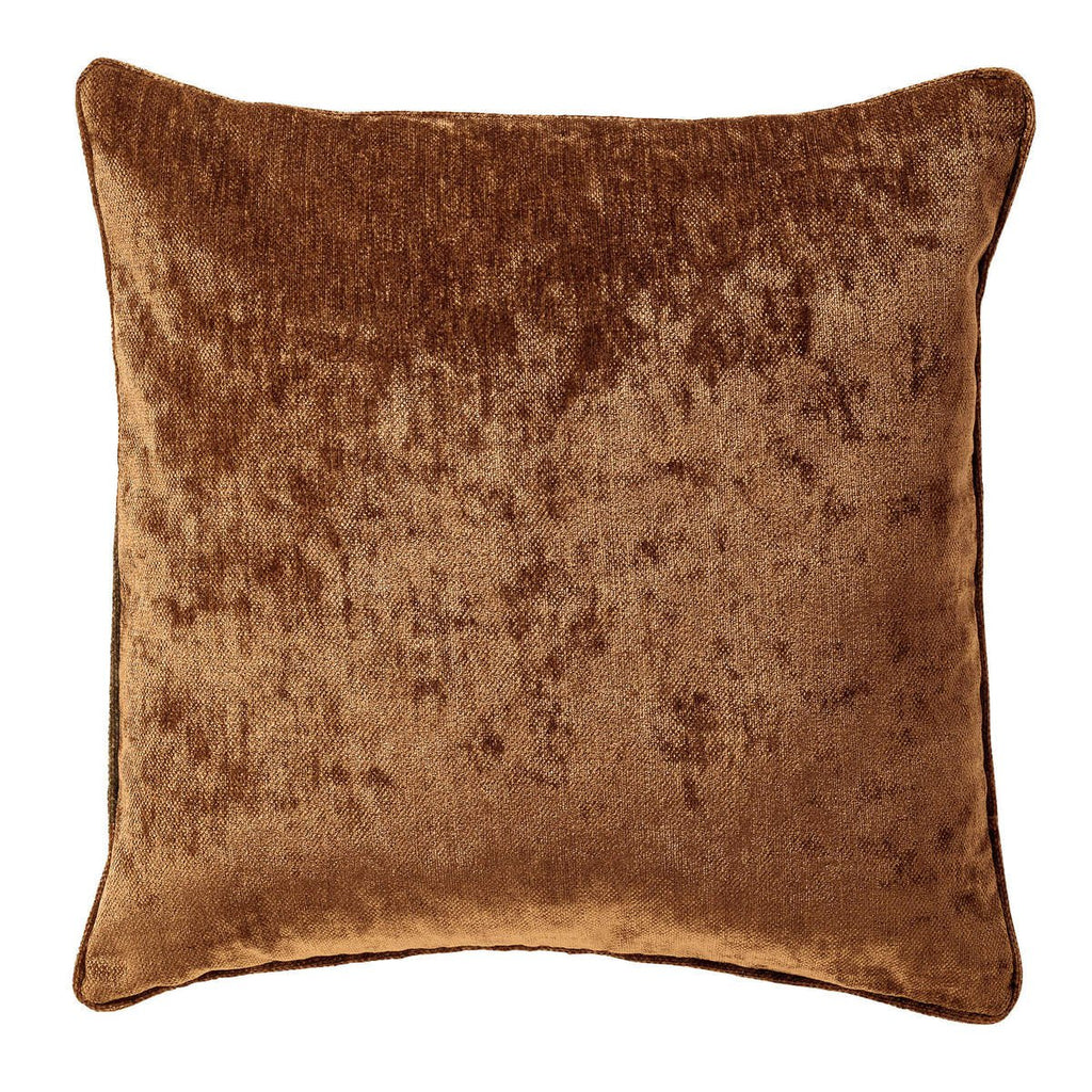 Dutch Decor Lewy - Kussen 45x45 cm - Tabaksbruin - Bruin