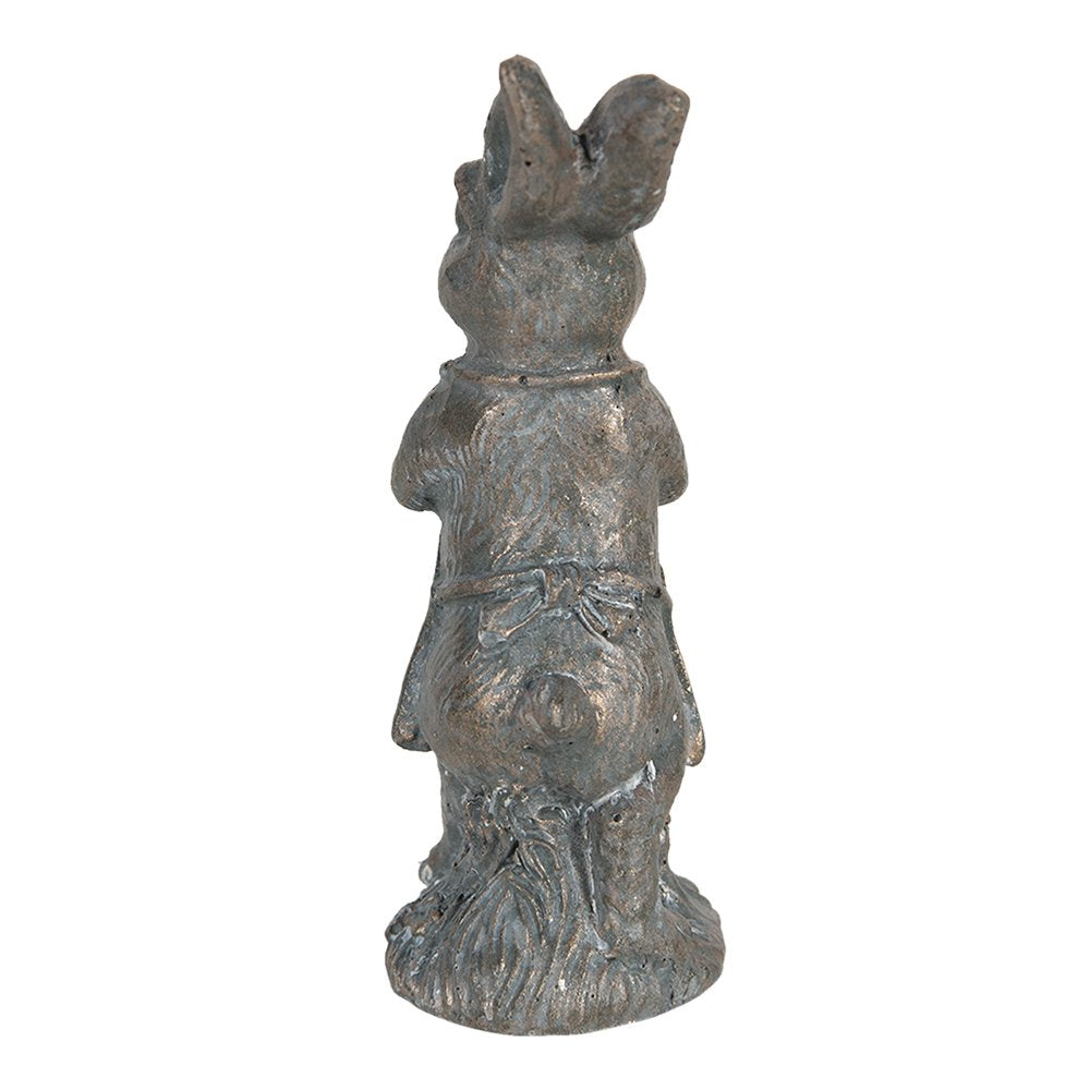 Beeld Konijn 11 cm Bruin Kunststof
