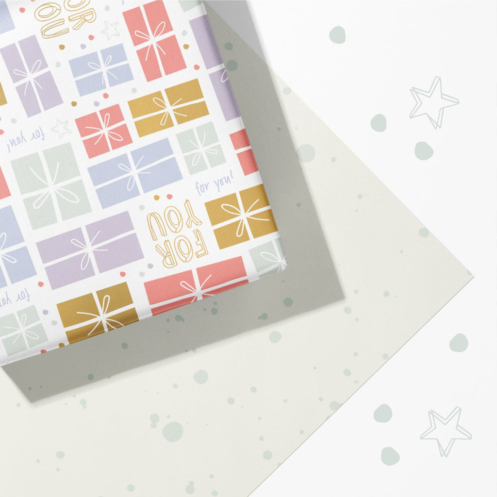 Happy Wrapping - Rollen cadeaupapier - 10 stuks