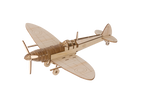 Bouwpakket Vliegtuig Spitfire- hout