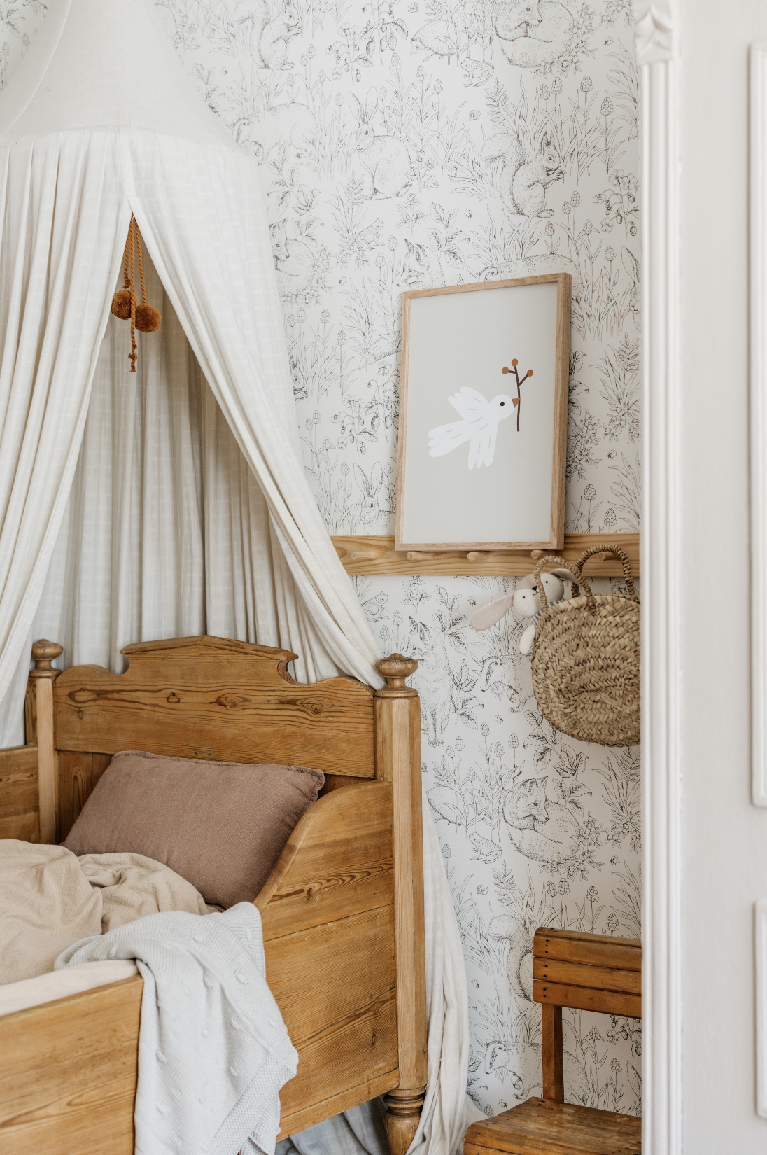 Little Birdie Poster - Haver, Eco-papier en verpakking