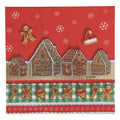 Servetten Papier Set van 20 33x33 cm Rood Papier
