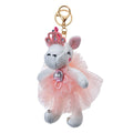 Sleutelhanger Eenhoorn Roze Synthetisch