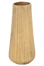 J-Line Vaas - aluminium - goud