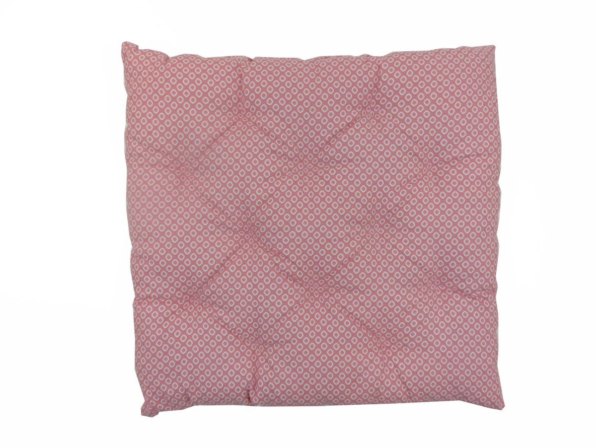 Little Diamond stoelkussen roze 40x40cm+5cm