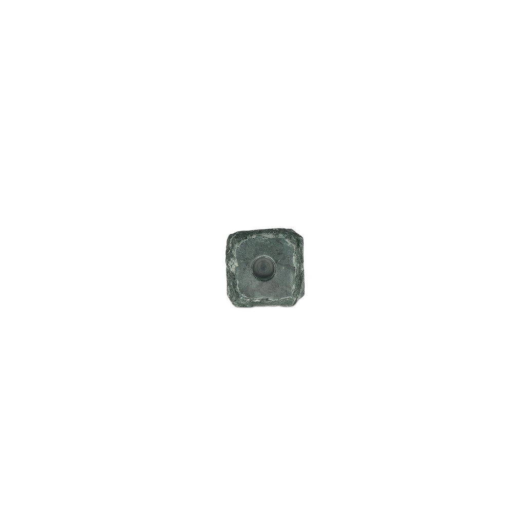 Kaarshouder 8x8xH13,5cm marmergroen Opus