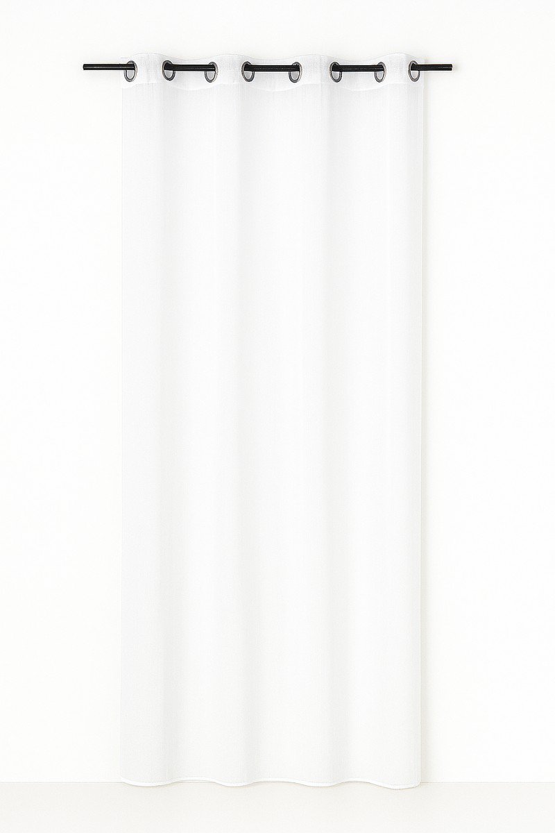 Monna gordijn wit 8 rings 135 x 260 cm