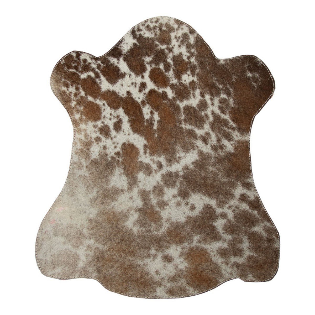 Placemat koevorm bruin/wit 30x48cm