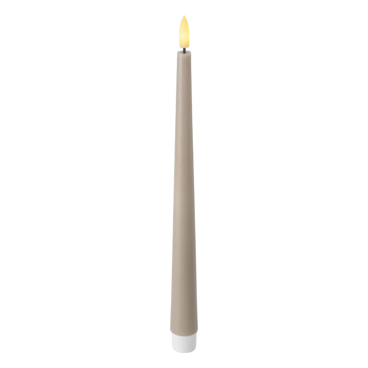 LED Kaars Kavieng Zand 28x2cm