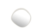 J-Line spiegel - metaal/glas - wit - small - Ø 60.5 cm
