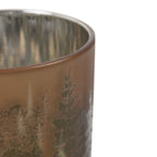 Theelichthouder bergen beige 12,5cm