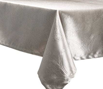 Opera Tafelkleed Textiel zilver 132x132cm